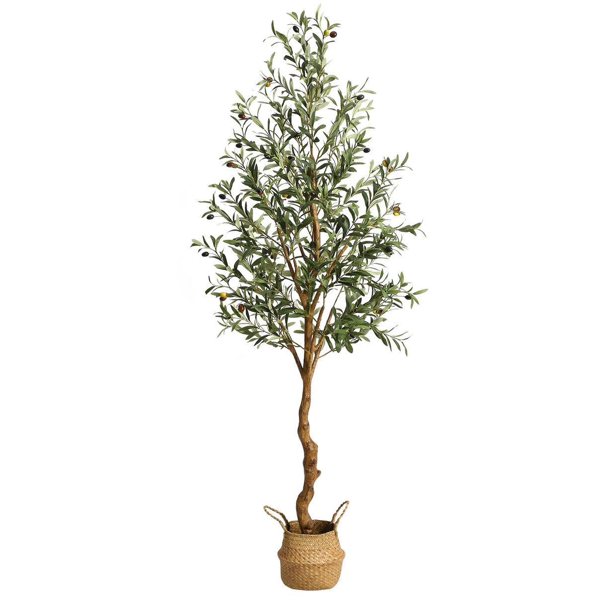 HiMISS Artificial Olive Tree for Home and Outdoor Decor