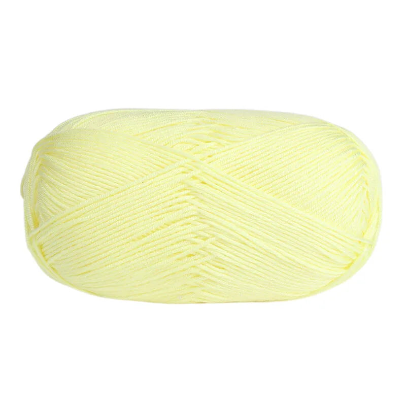 Bamboo Cotton Blend Knitting Yarn For Crochet And DIY Crafts