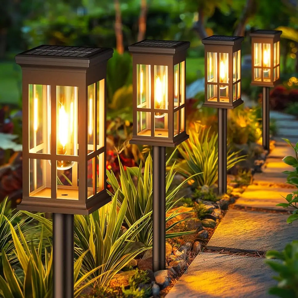Solar Pathway Light Outdoor LED Landscape Lamp Waterproof IP65