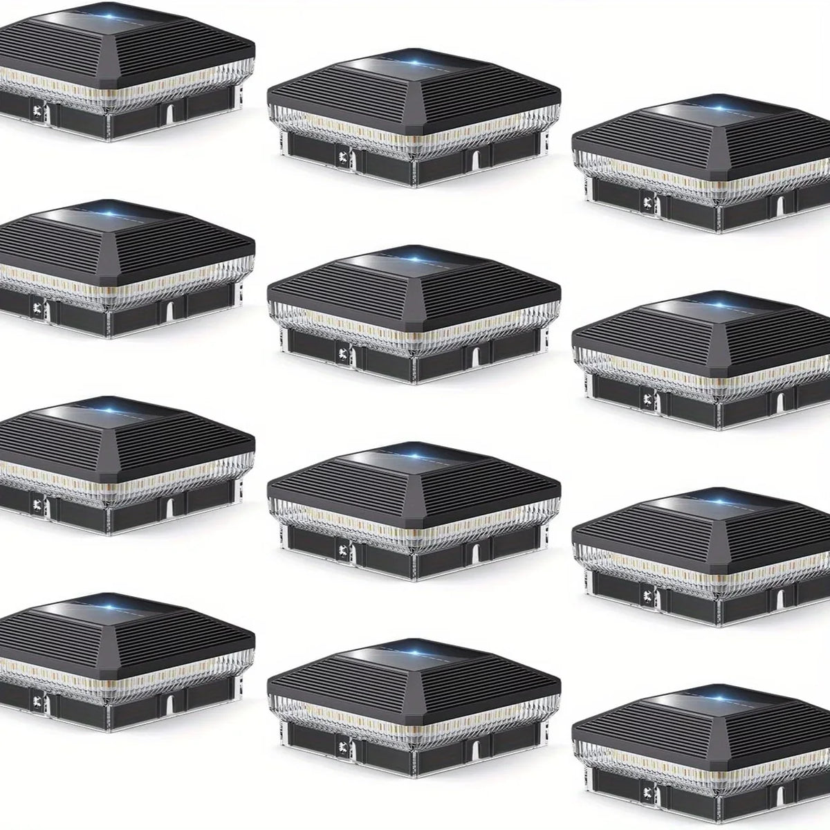 Outdoor Solar Post Lights With 40 LEDs And Three Modes