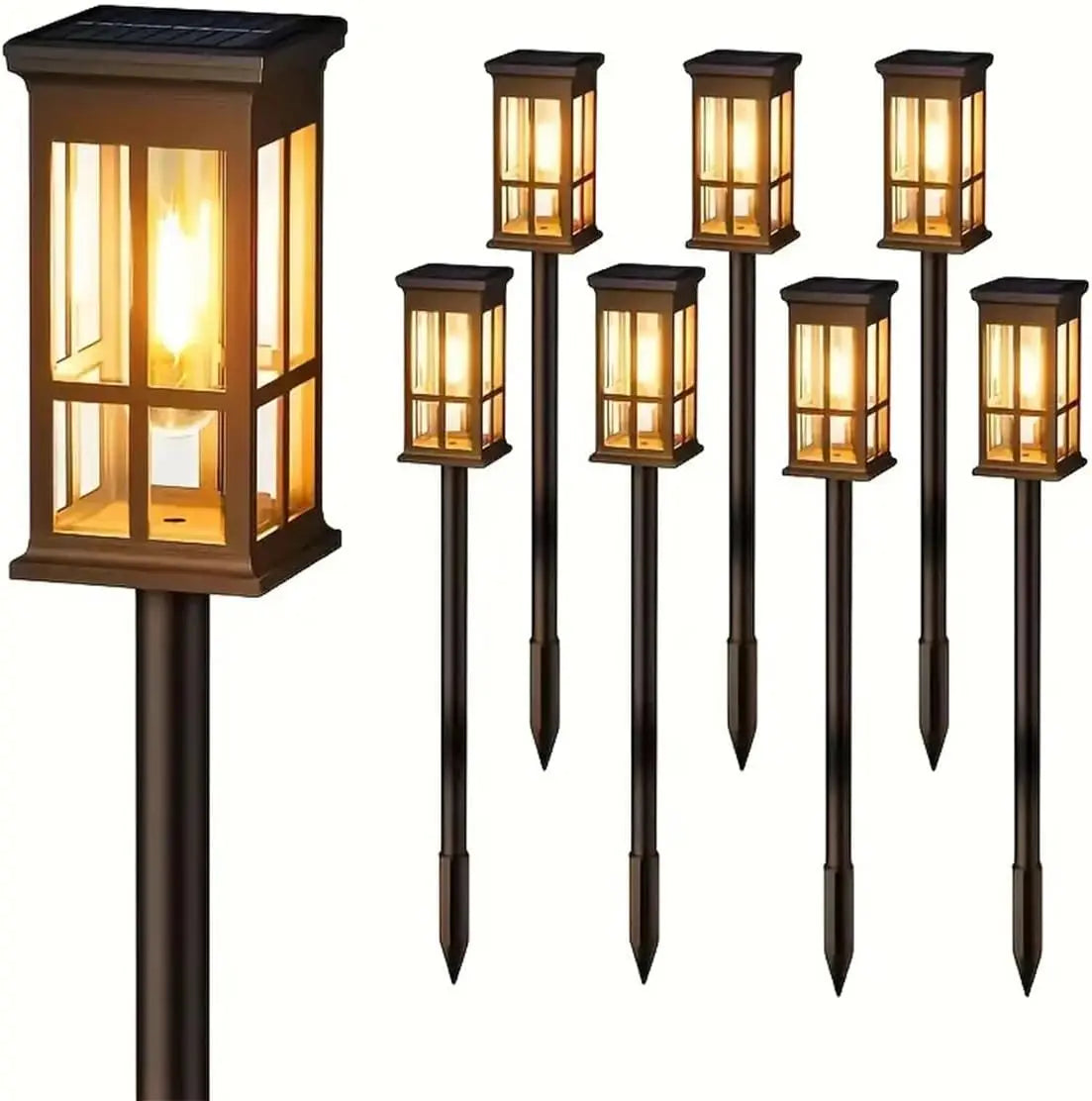Solar Pathway Light Outdoor LED Landscape Lamp Waterproof IP65