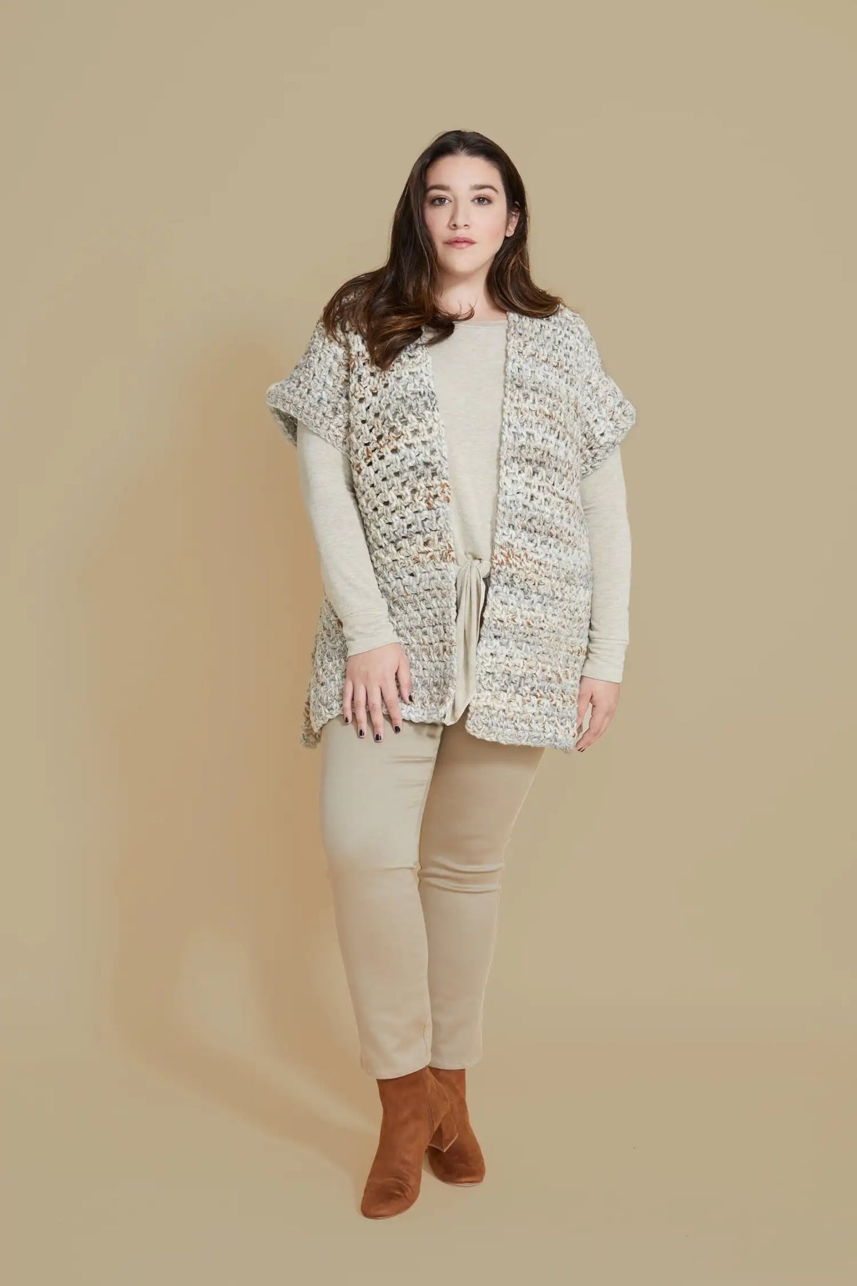 Versatile Polyester Yarn for Crochet, Knitting, and Craft Projects