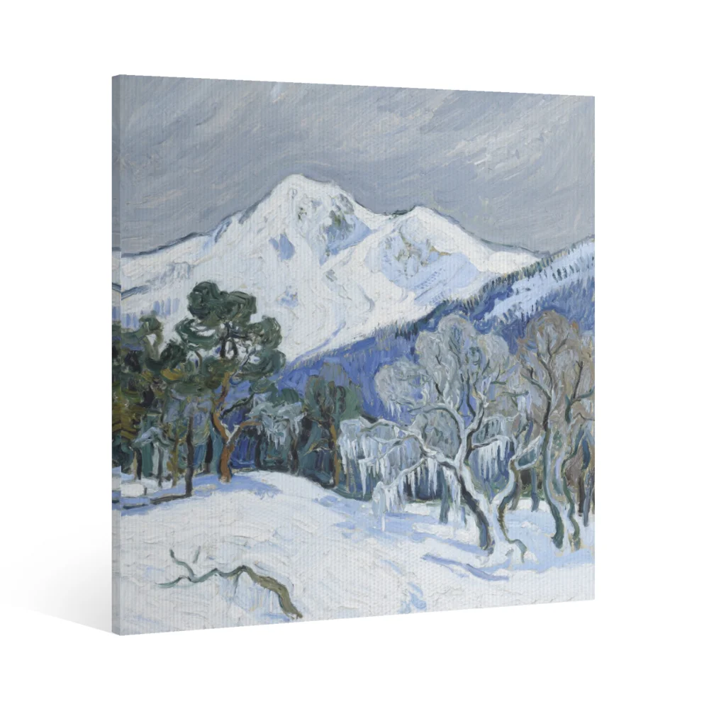 Four Seasons Landscape Canvas Wall Art Print For Home Decor