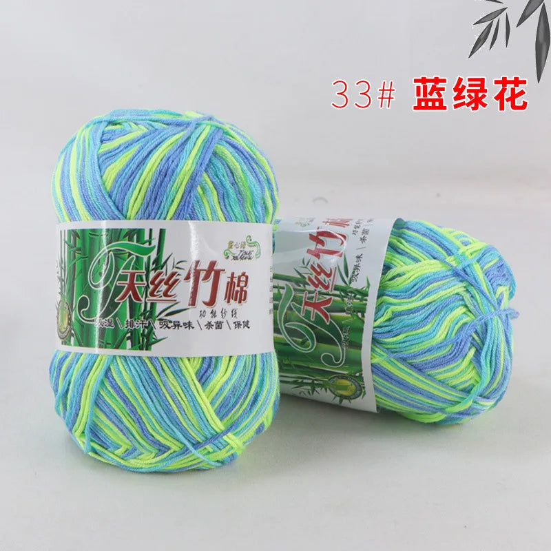 Bamboo Cotton Blend Knitting Yarn For Crochet And DIY Crafts