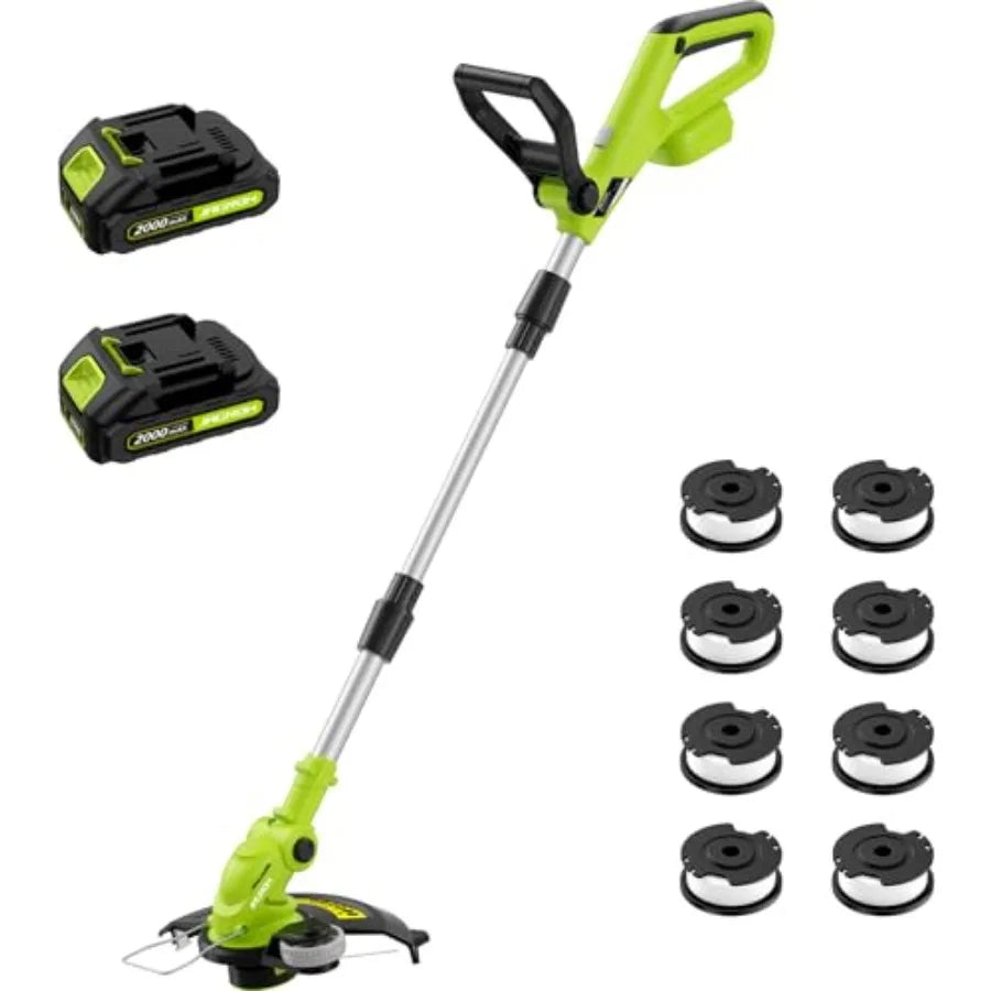 SHXI Cordless String Trimmer Electric Weed Wacker for Lawn Care