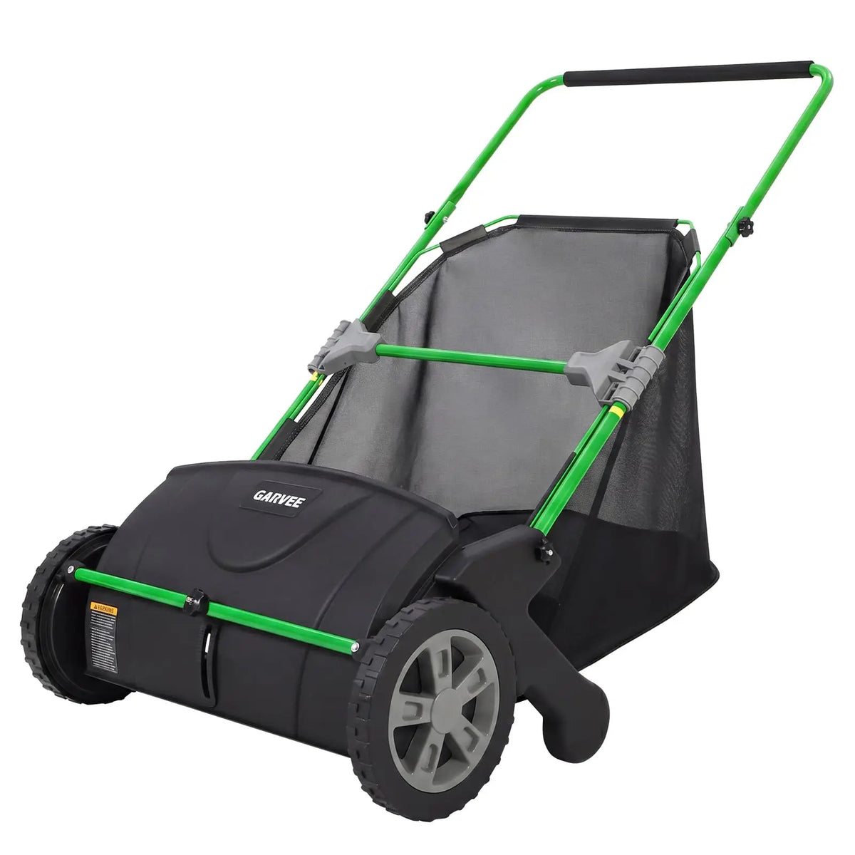 HiMISS Manual Lawn Sweeper for Leaf and Grass Cleanup