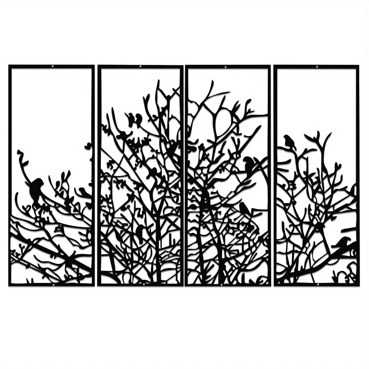 Metal Tree Of Life Wall Art For Modern Home Decor