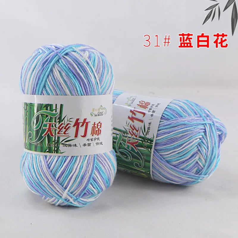 Bamboo Cotton Blend Knitting Yarn For Crochet And DIY Crafts