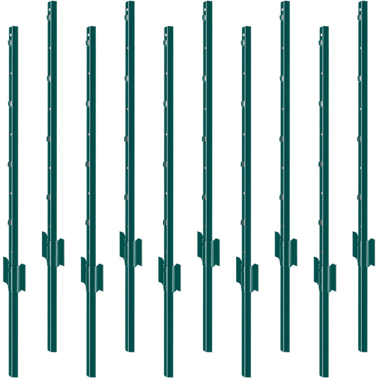 SucceBuy IndustrialGrade Strength Heavy Duty Steel Fence Post TPost Reinforcement