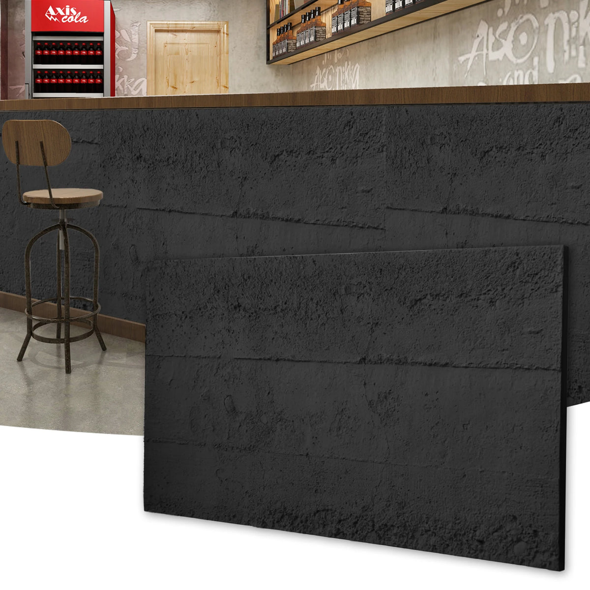 Art3d Cement Texture 3D Wall Panels for Interior Home Decor