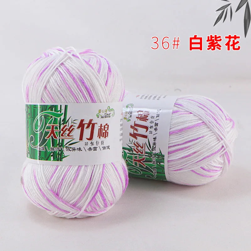 Bamboo Cotton Blend Knitting Yarn For Crochet And DIY Crafts