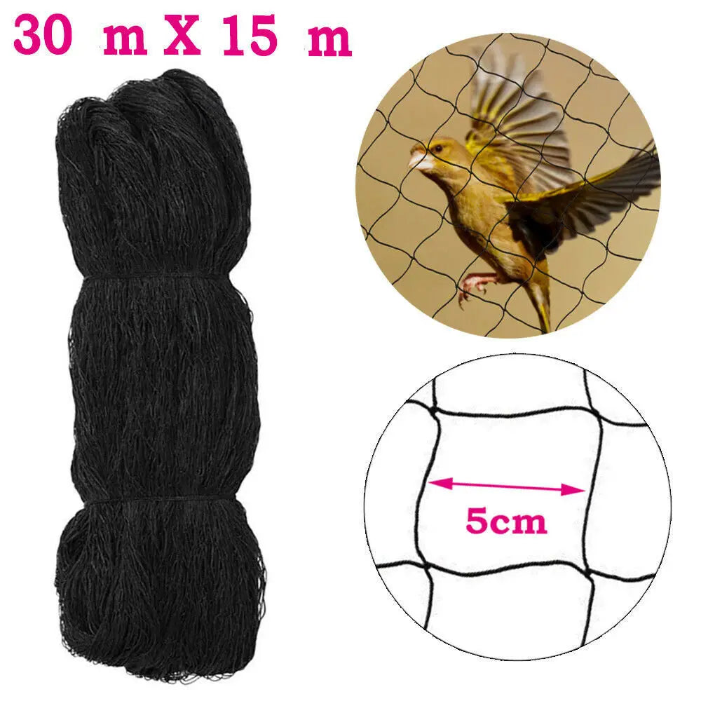 Heavy Duty Nylon Bird Netting For Garden Protection Of Fruit Trees, Plants, And Vegetables