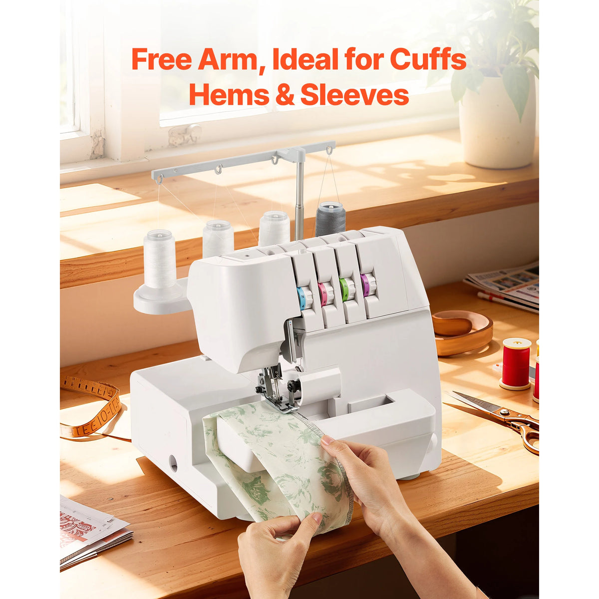 SucceBuy Serger Overlock Sewing Machine With Differential Feed