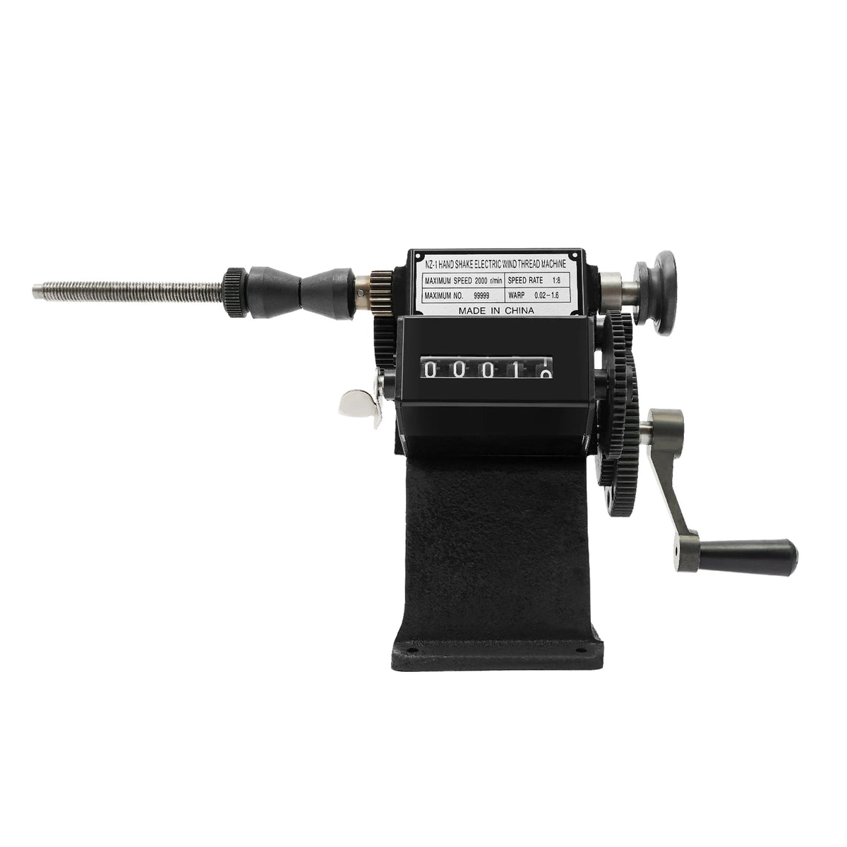 Manual Dual Purpose Coil Winding Machine With Counter