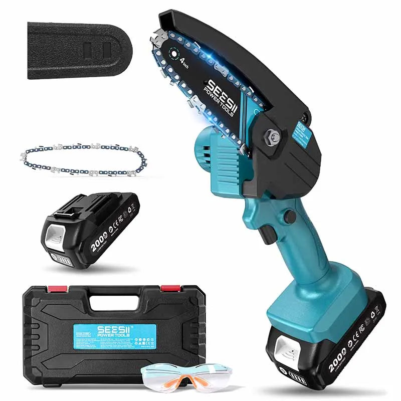 Seesii Cordless Mini Chainsaw for Makita Battery Wood Cutting