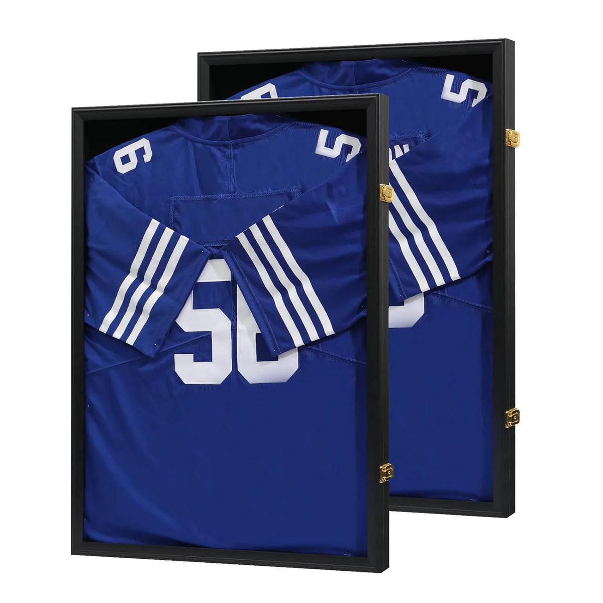 Lockable Sports Jersey Display Frame With UV Protection Acrylic Case