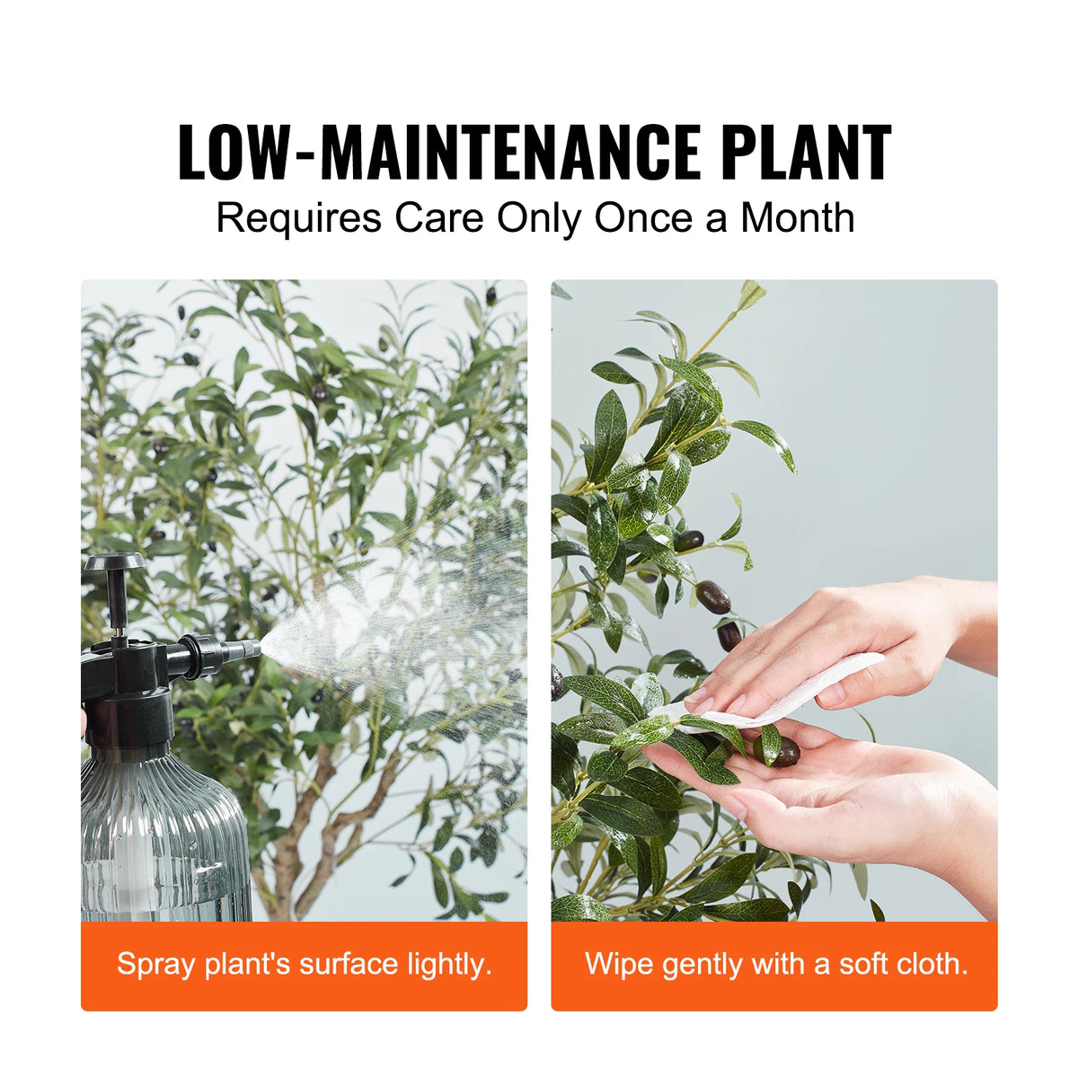 SucceBuy Artificial Olive Tree With Anti Tip Protection