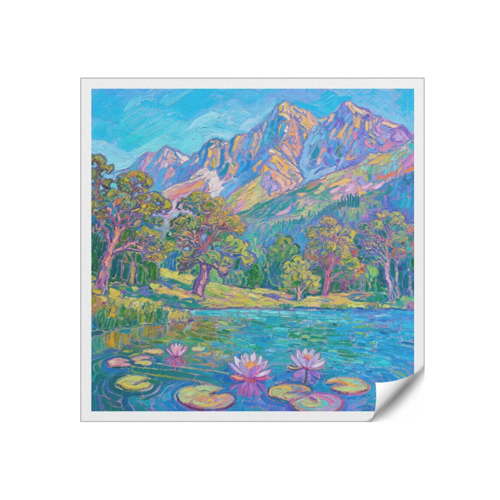 Four Seasons Landscape Canvas Wall Art Print For Home Decor