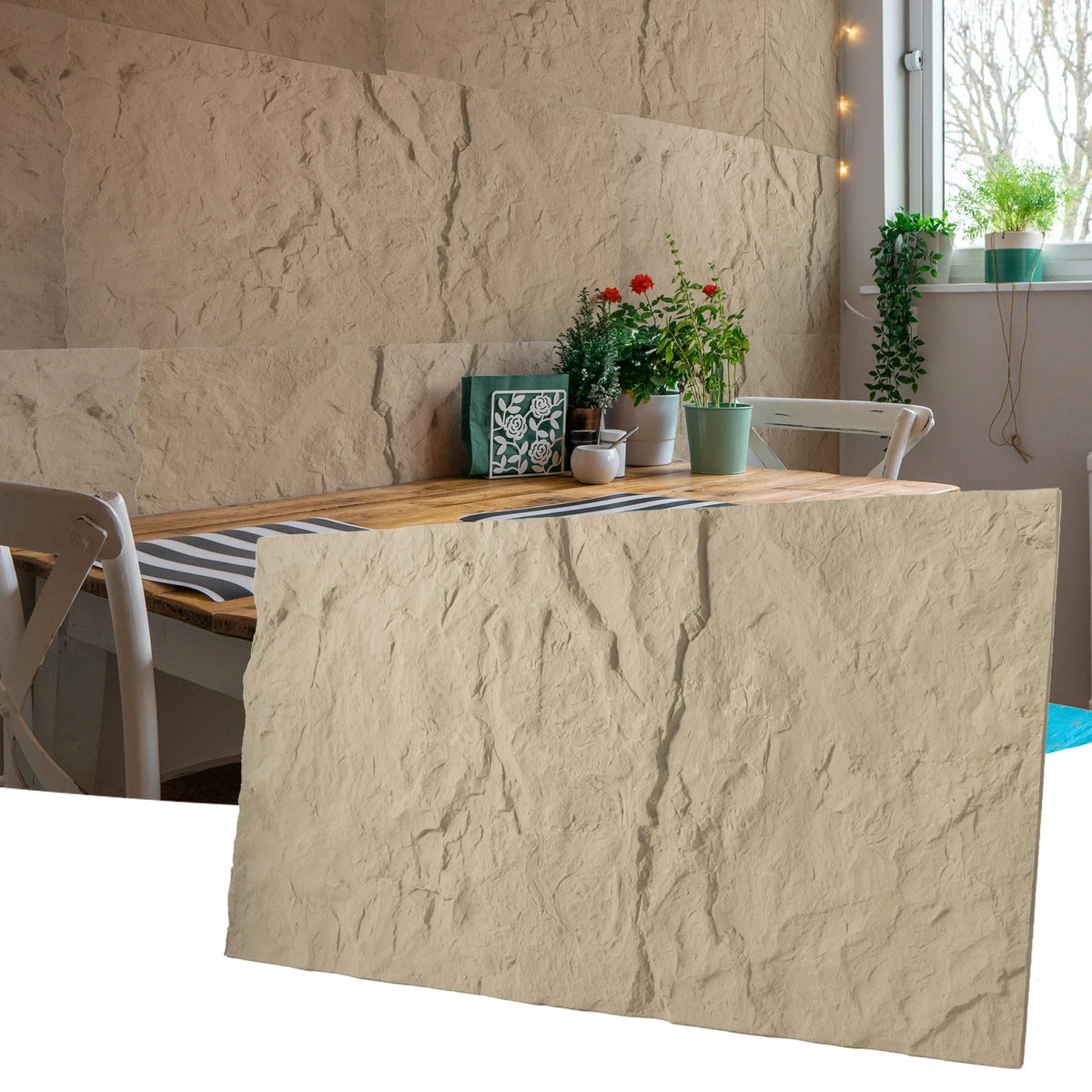 Art3d Cement Texture 3D Wall Panels for Interior Home Decor