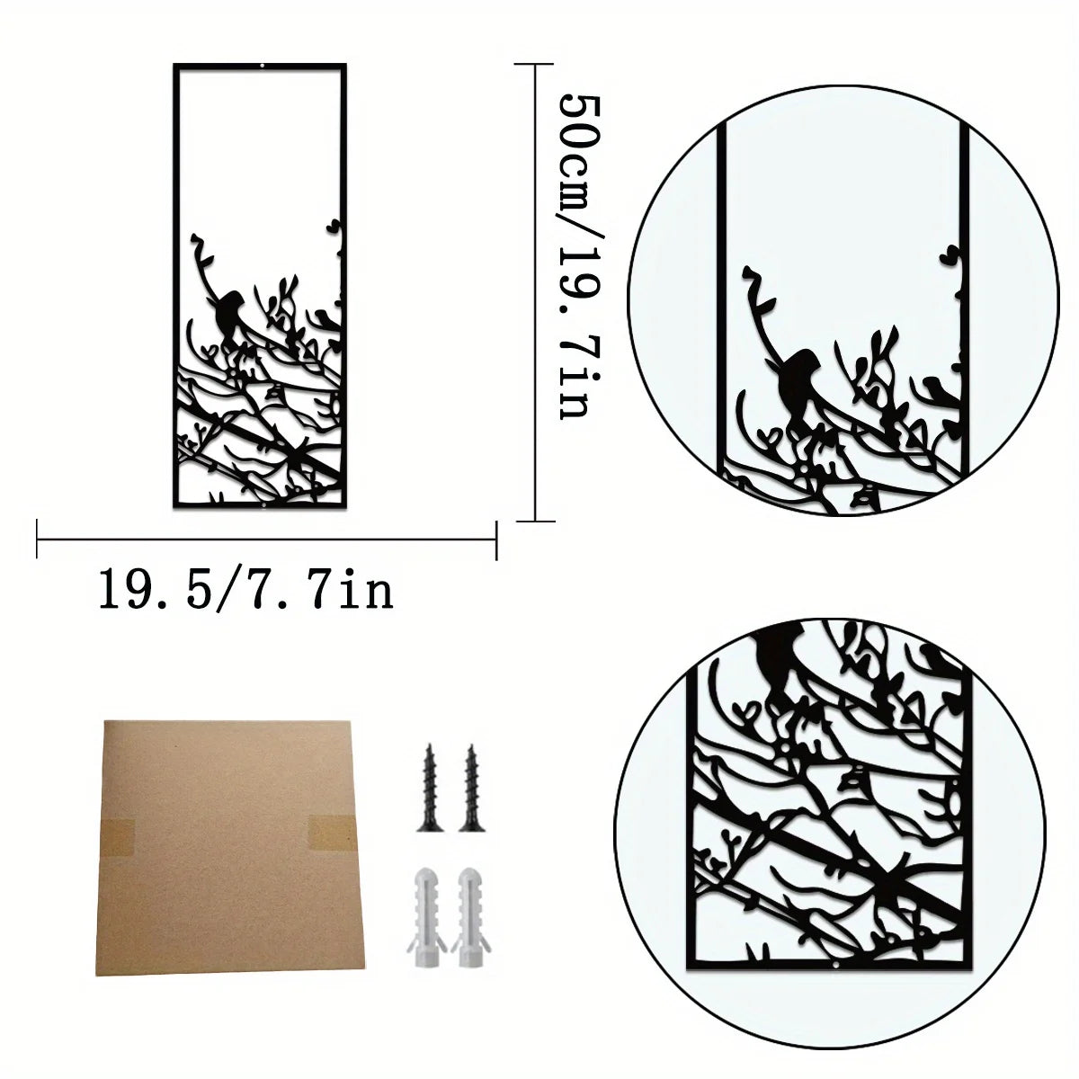 Metal Tree Of Life Wall Art For Modern Home Decor