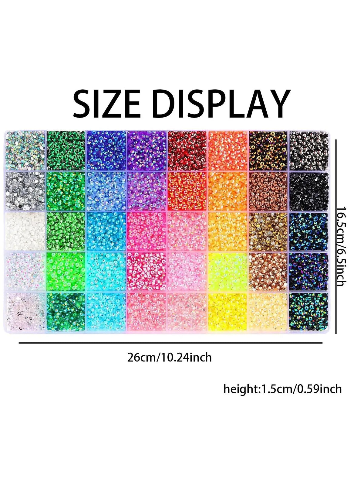 Resin Rhinestone Bedazzling Kit With Flatback Gems for Crafts