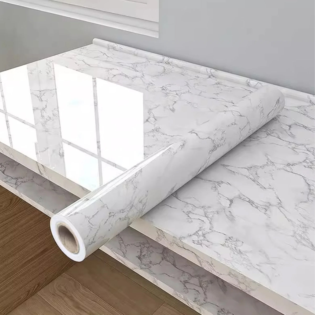 Marble Self Adhesive Waterproof Vinyl Contact Paper for Home Decor