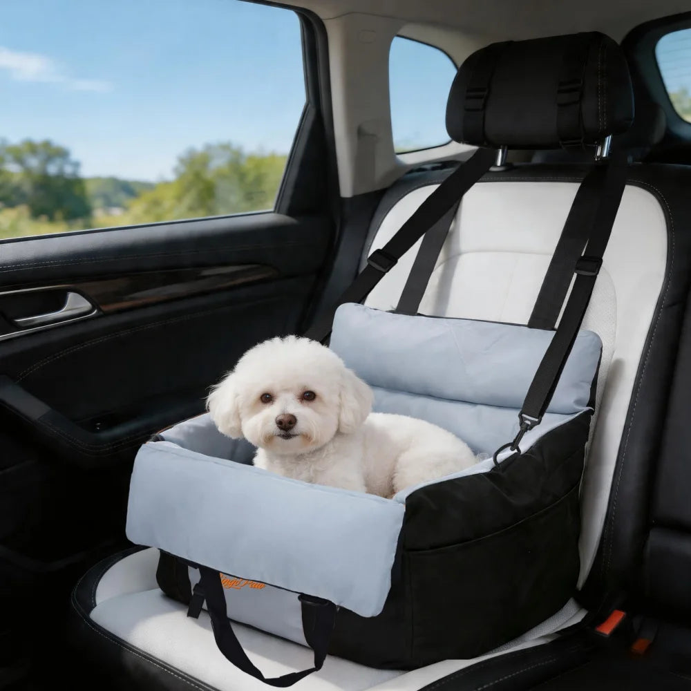 BORWART Portable Dog Car Seat For Safe Pet Travel