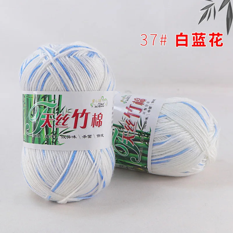 Bamboo Cotton Blend Knitting Yarn For Crochet And DIY Crafts