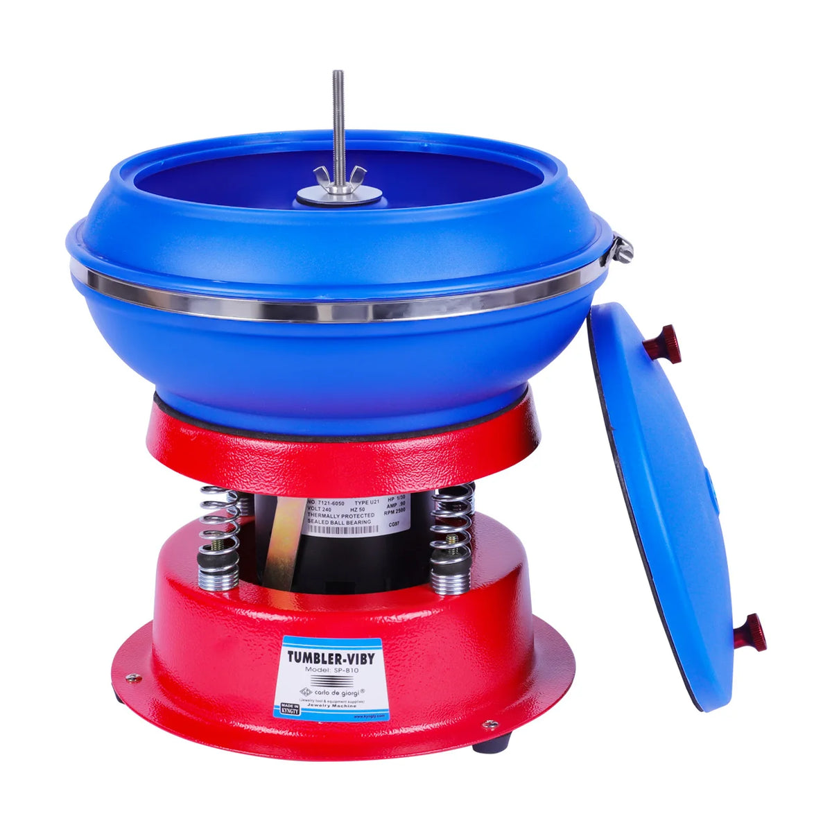 Vibratory Tumbler Polishing Machine for Jewelry, Agate and Metal