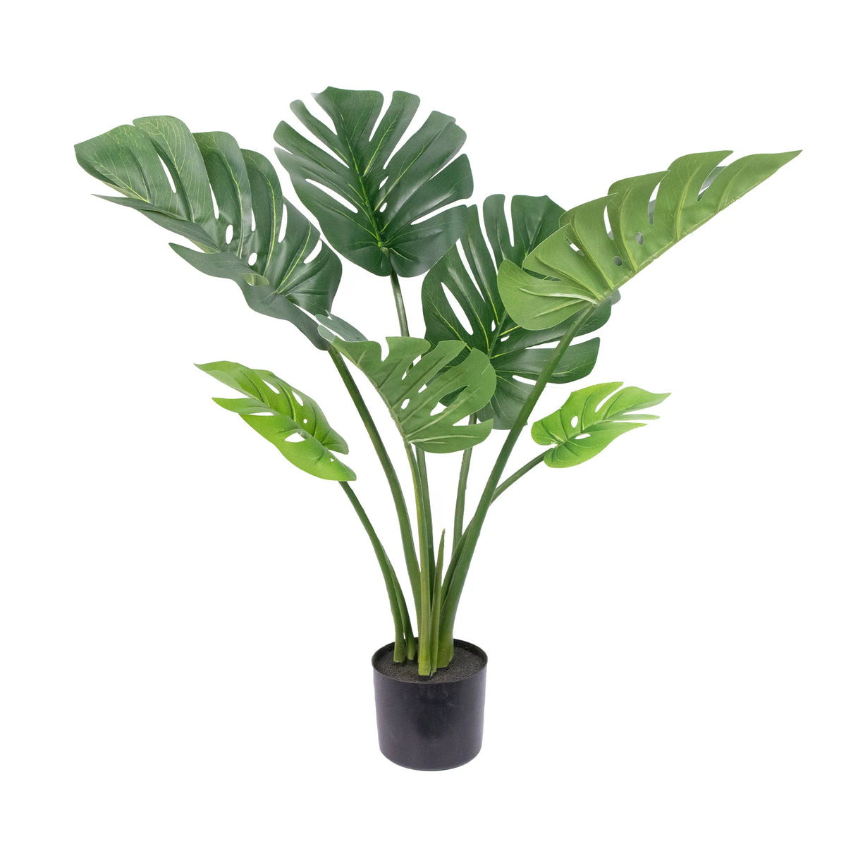 Artificial Monstera Deliciosa Tree With Pot for Home Office Decor
