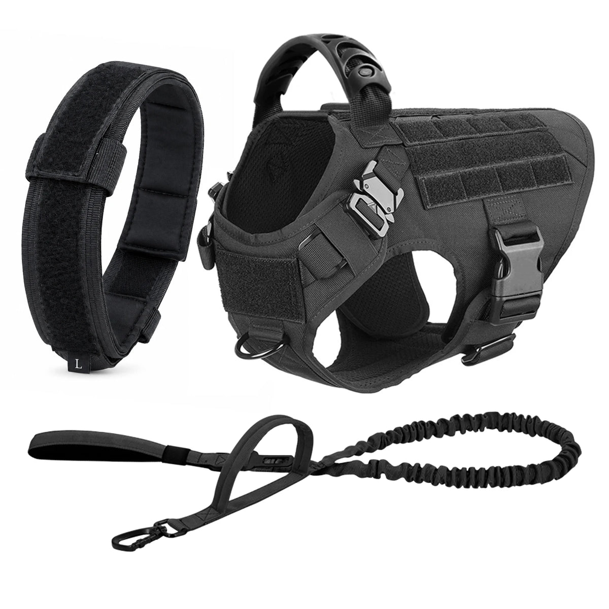 PETRAVEL Dog Harness and Leash Set for Training and Walking