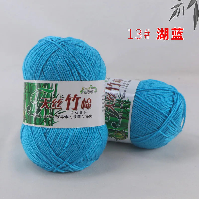 Bamboo Cotton Blend Knitting Yarn For Crochet And DIY Crafts