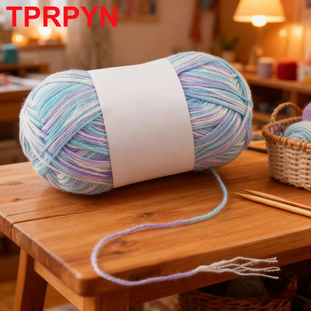Bamboo Cotton Blend Knitting Yarn For Crochet And DIY Crafts