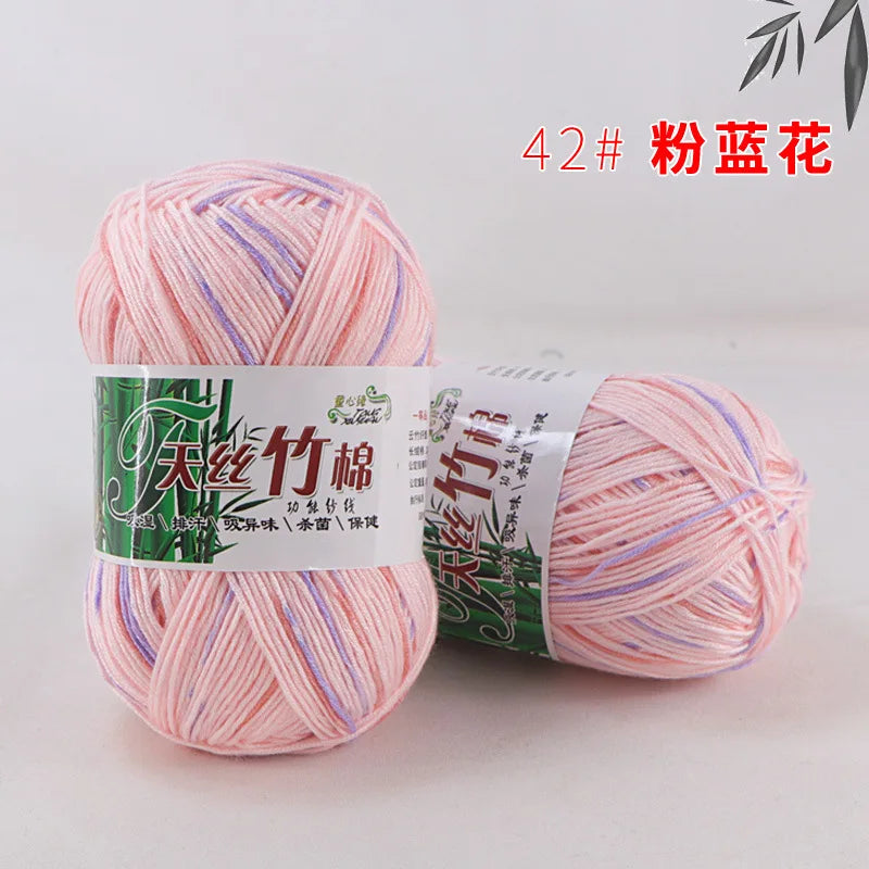 Bamboo Cotton Blend Knitting Yarn For Crochet And DIY Crafts