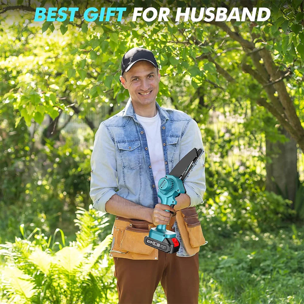 Seesii Cordless Mini Chainsaw for Makita Battery Wood Cutting