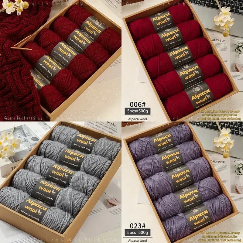 Chunky Soft Knitting Yarn for Sweaters Scarves and Crochet