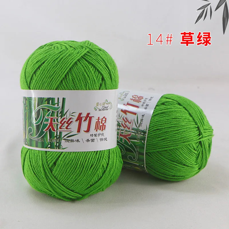 Bamboo Cotton Blend Knitting Yarn For Crochet And DIY Crafts