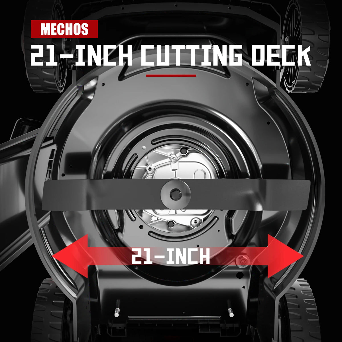 JETTING 4-Stroke Gas Lawn Mower With Self-Propelled 3-in-1 Function