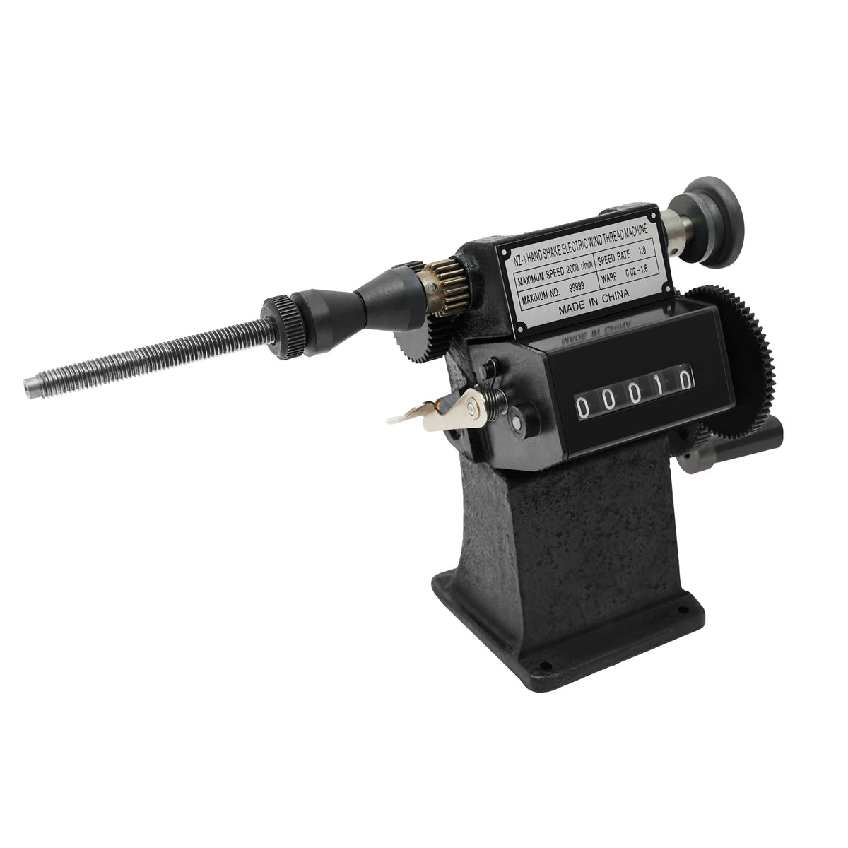 Manual Dual Purpose Coil Winding Machine With Counter